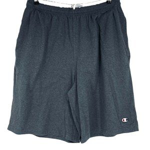 Champion Comfort Lounge Shorts Gray Large Men Loose Fit Workout Basketball NWOT